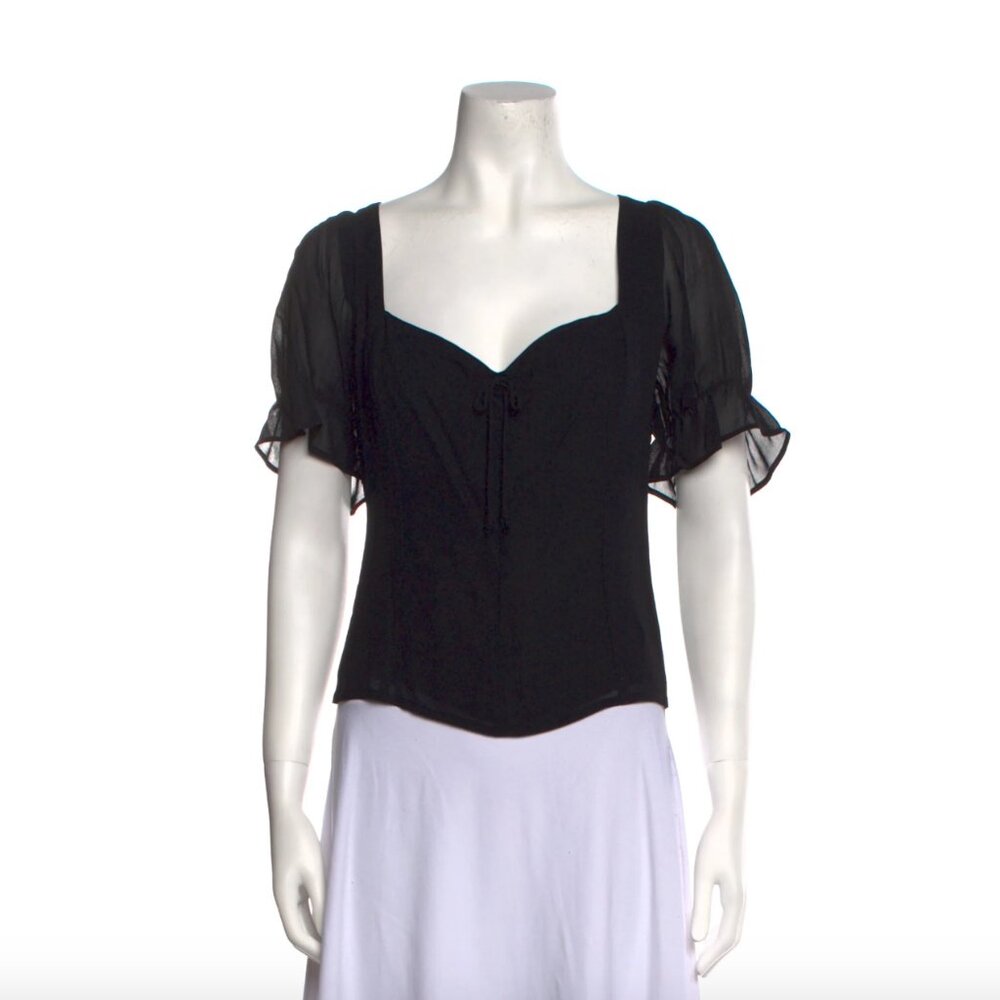 Reformation Square Neckline Top